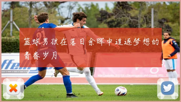 篮球男孩在落日余晖中追逐梦想的青春岁月